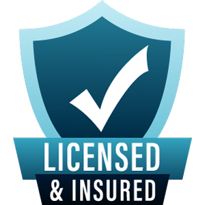 Licensed & Insured badge